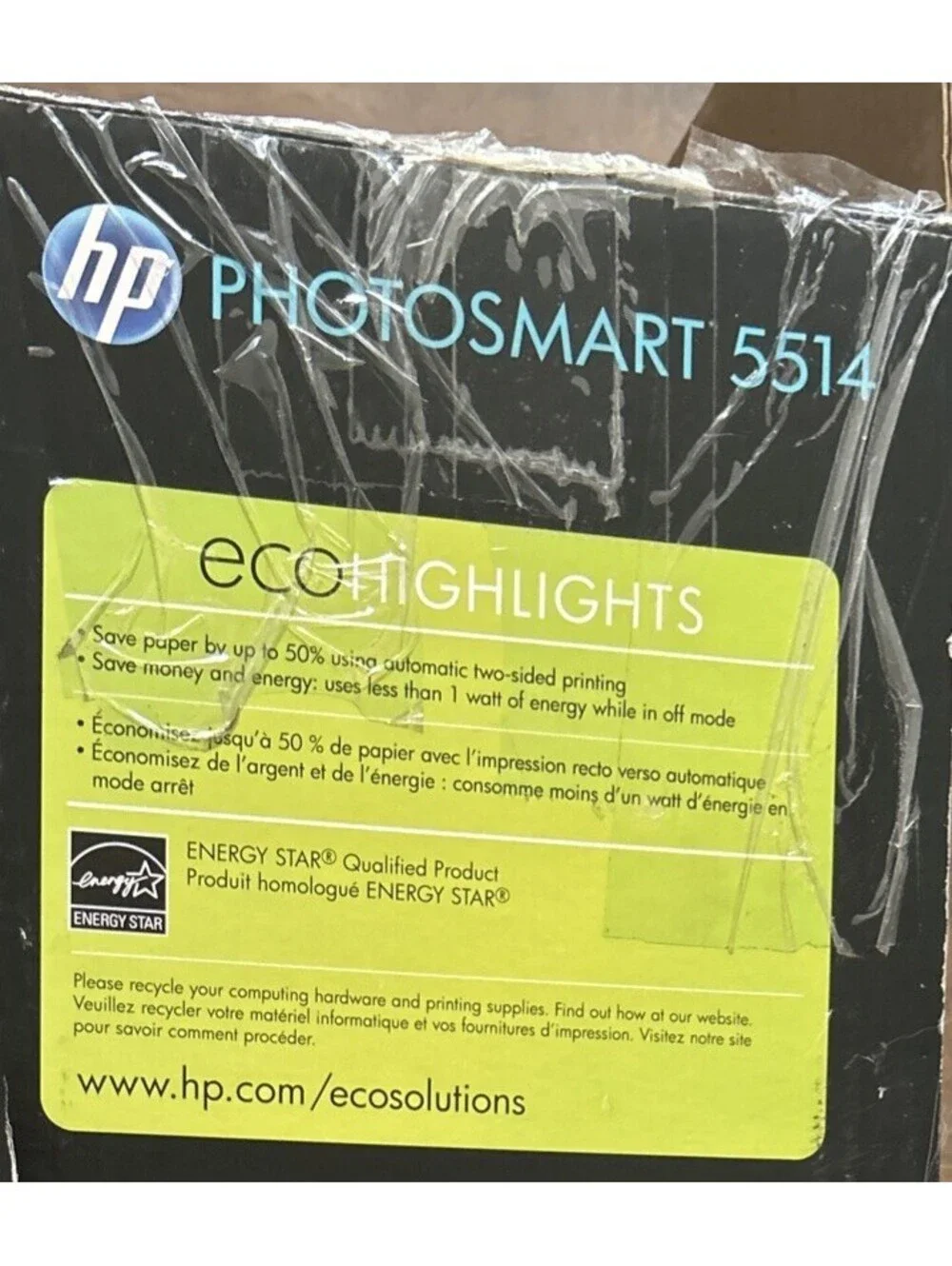 HP Photosmart 5514 Wireless Printer  New Open Box